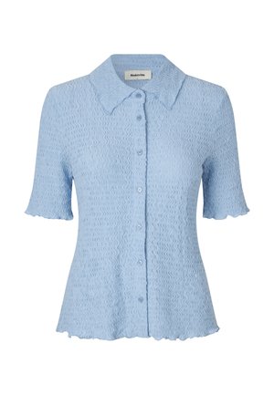 Modström NOLINE SHIRT - Button-down blouse - cashmere blue