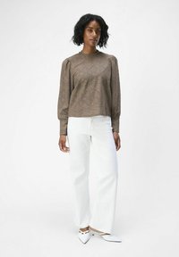 Object OBJFEODORA TOP  - Blus - morel