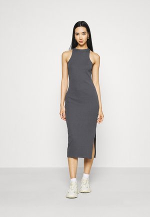 SPORTY HIGH NECK DRESS - Vestido ligero - offblack