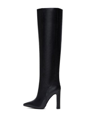Overknee laarzen - black