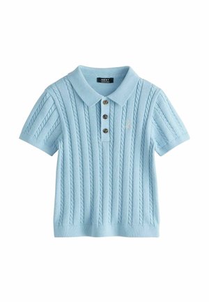 REGULAR FIT - CABLE - Polo - blue