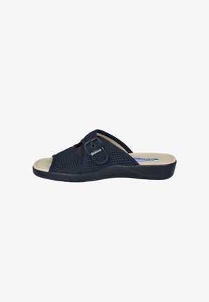 DeValverde, ZAPATILLAS DE CASA - Sandalias planas - blue