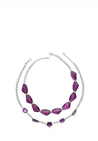 SET OF 2 PACK BEADING - Collier - metallic grey