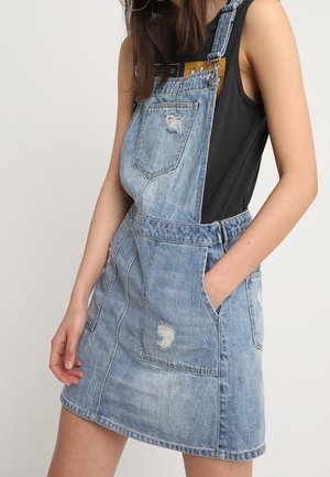 Jeansklänning - light-blue denim