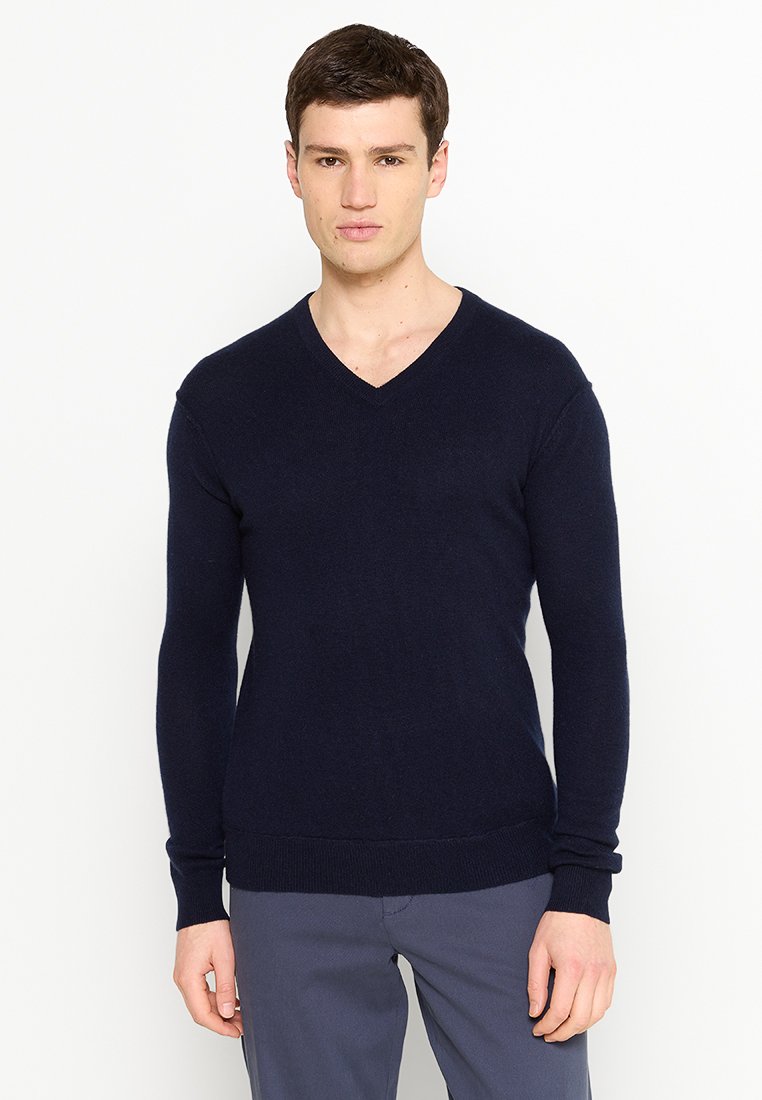 Authentic Cashmere Trui donkerblauw
