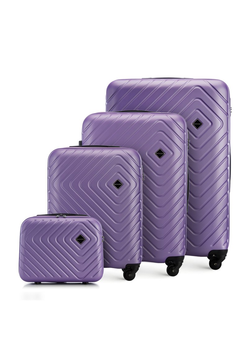 WITTCHEN SET CUBE LINE COLLECTION - Kofferset - purple/paars