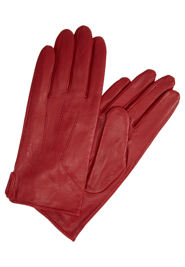 CTM Guanti Invernali Donna - Colore BORGOGNA (Burgundy) - Taglia Unica - Morbidi In Acrilico - 3