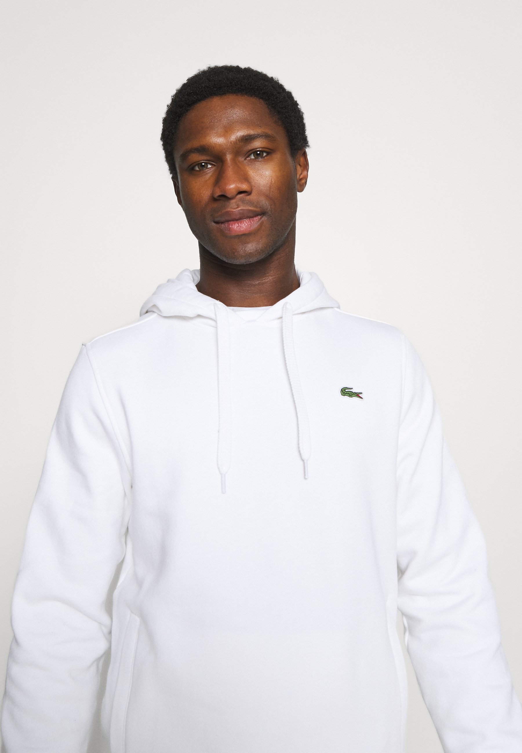 lacoste white sweatshirt