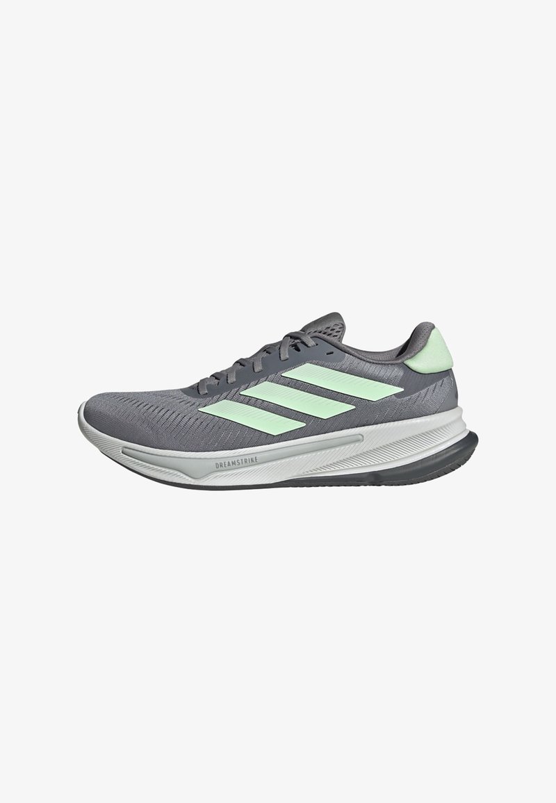 adidas Performance SUPERNOVA - Trail running shoes - grey three semi green spark dash grey