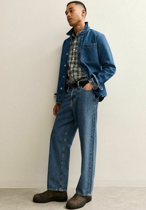 MID REGULAR LONG SLEEVE - Veste en jean - blue