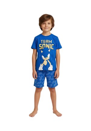 Disney, SONIC SCHLAFANZUG KURZ SET - Pyjama set - blue