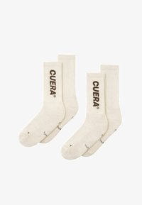 Sélectionné, off white dark brown