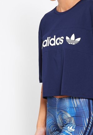 T-shirt print - dark blue