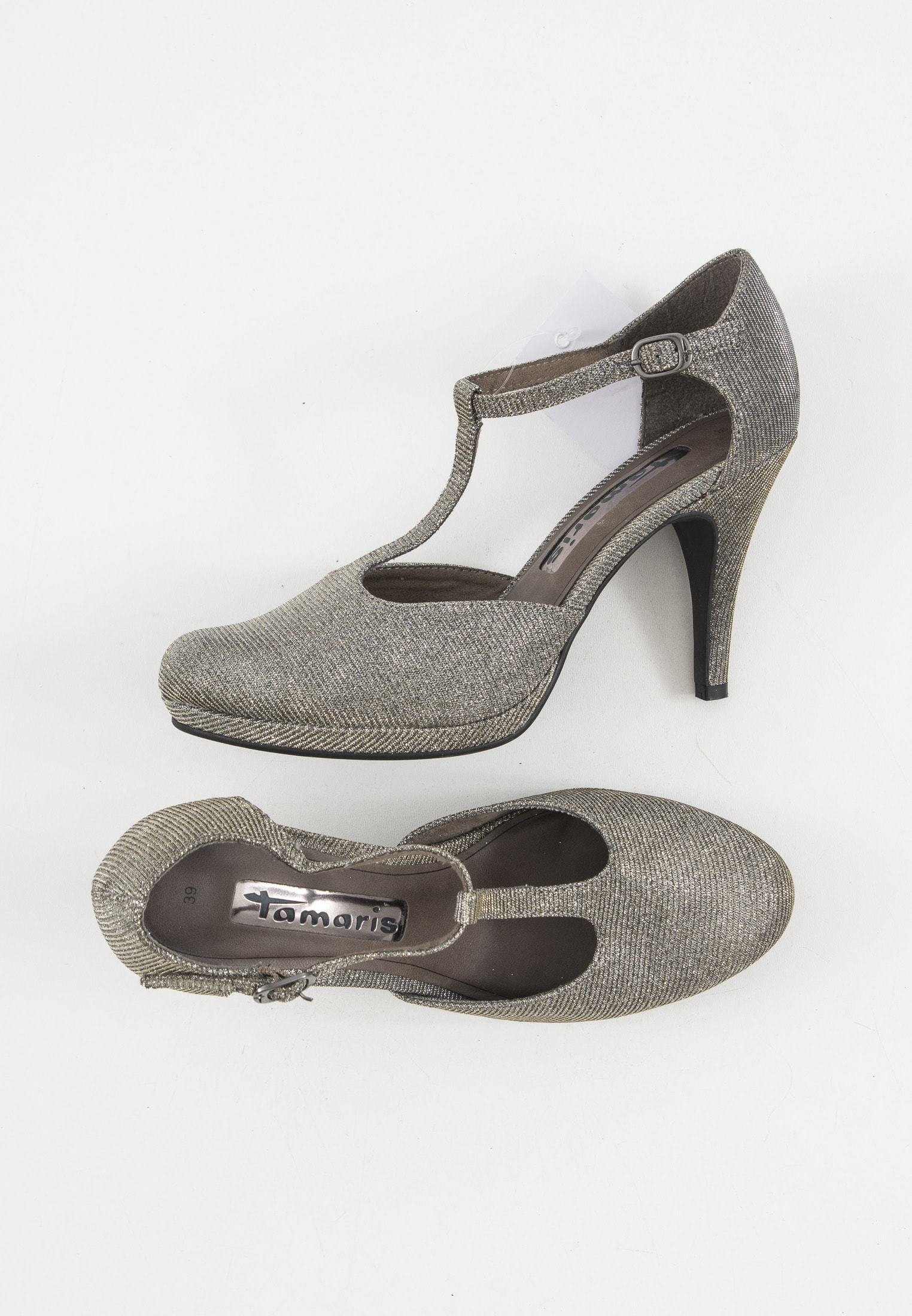 Tamaris Hoge hakken - grau/Grijs - Zalando.nl