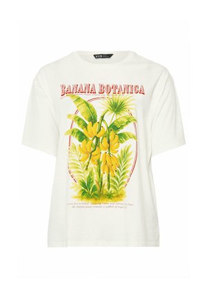 Yours Clothing, PLUS SIZE T-SHIRTS - T-shirts print - white