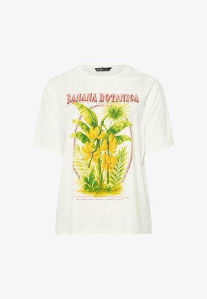 Yours Clothing, PLUS SIZE T-SHIRTS - T-shirt imprimé - white