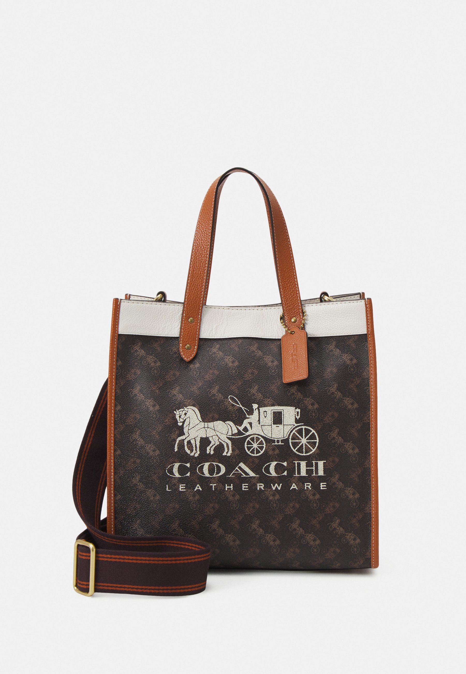 coach horse and carriage field tote