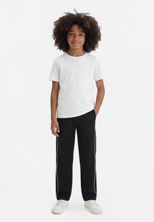 Calvin Klein Jeans PIPING UNISEX - Donji dijelovi trenirke - black