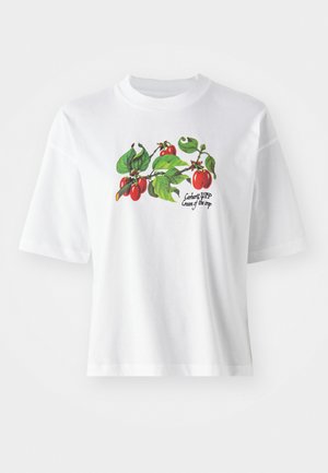 Carhartt WIP CREAM OF THE CROP  - Print T-shirt - white