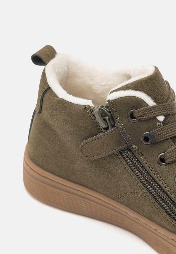 High-top trainers - khaki4