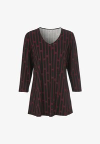 Selected, wine-red patterned