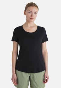 icebreaker - MERINO 125 LIGHT WEIGHT COOL-LITE SPHERE - Sports T-shirt - BLACK Thumbnail Image 1