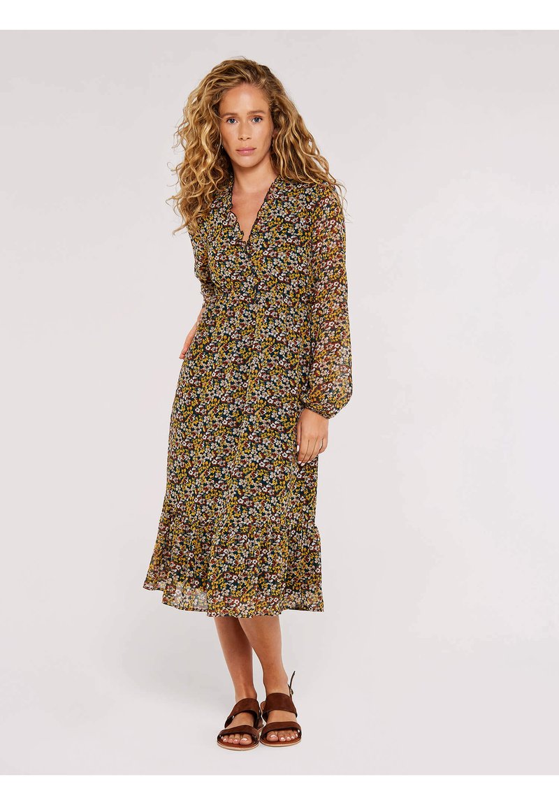 Apricot PANSY DITSY Blousejurk green/groen Zalando.nl