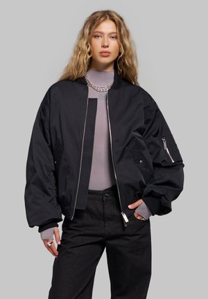WRSTBHVR, WRSTBHVR JACKET ARVEN V3 BOMBER JACKET - Blouson bomber - black beauty