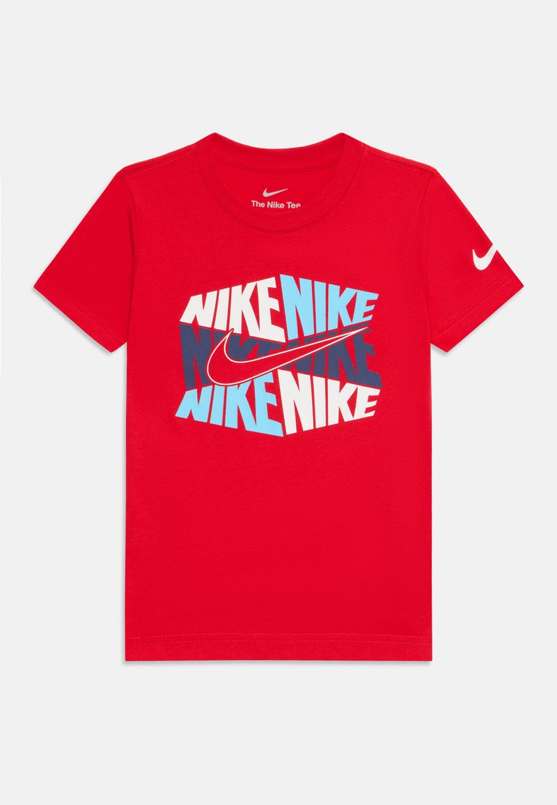 Nike Sportswear T-shirt print rood Nike Sportswear T-shirt print rood