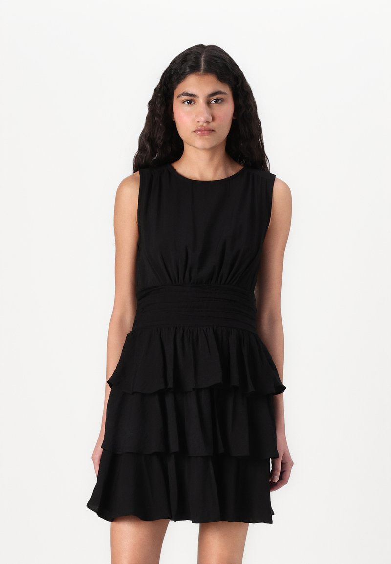 Vero Moda - VMLISE O NECK DRESS - Cocktail dress / Party dress - black, Enlarge