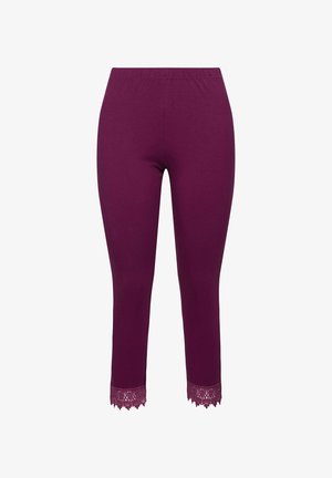 Ulla Popken, GROSSE GRÖSSEN 7/8 - Legging - forest berry