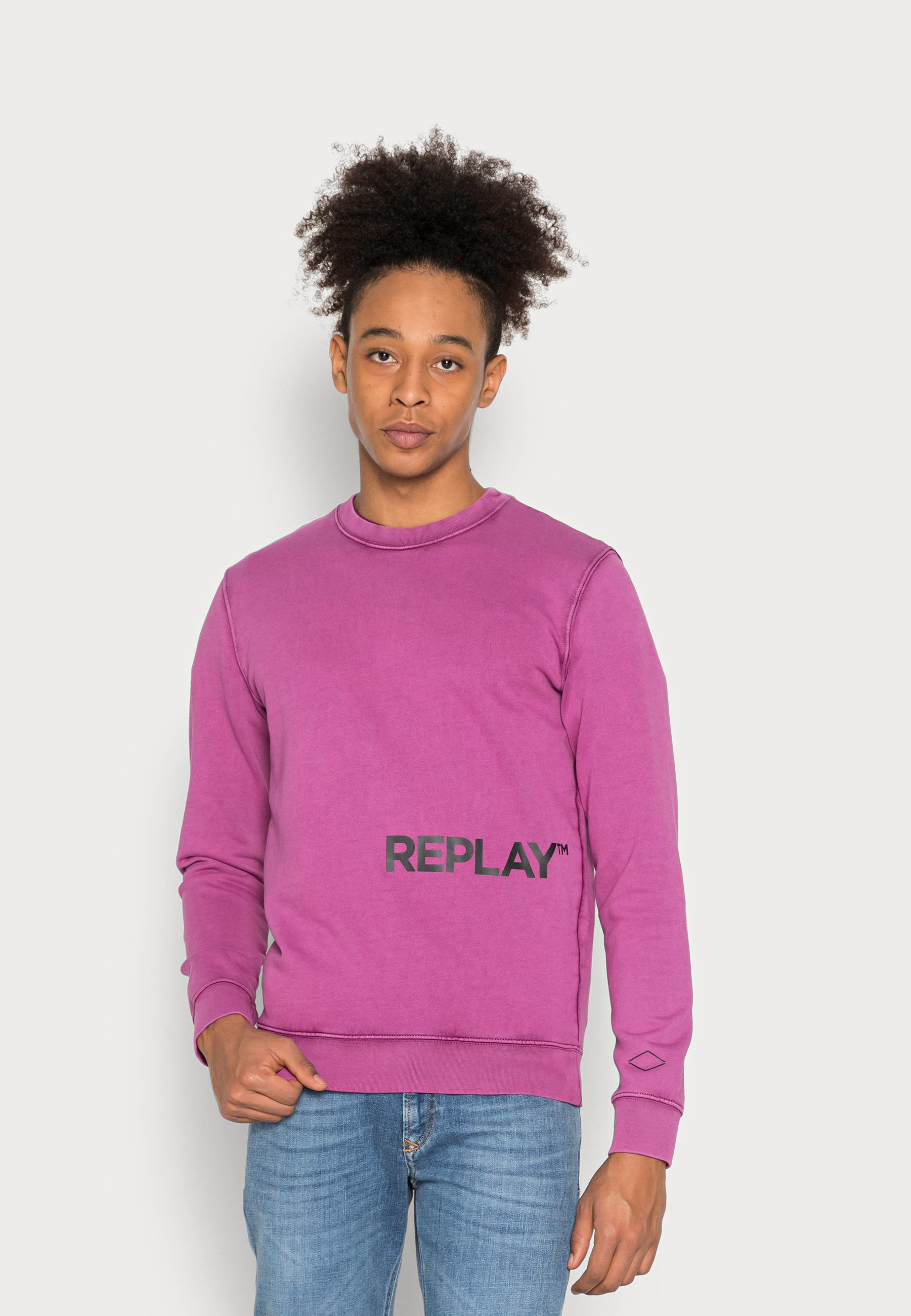 Replay Sweatshirt - geranium/pink 