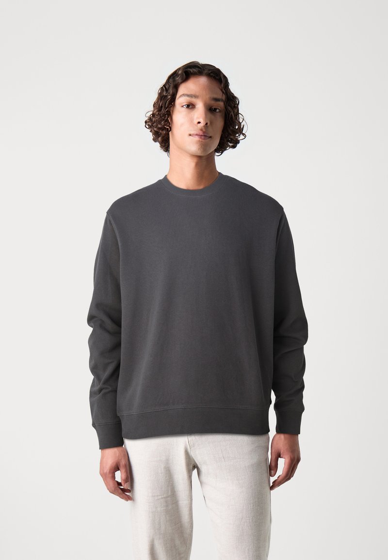 Jack & Jones JJECHARGE CREW NECK - Sweatshirt - iron gate