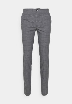 BLEECKER ELASTIC POW CHECK - Chino - light grey heather
