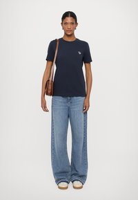 PS Paul Smith WOMENS ZEBRA - Tricou basic - blue