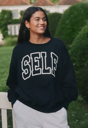 Self., Sweatshirt - black
