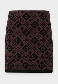 ELZE - Minijupe - brown