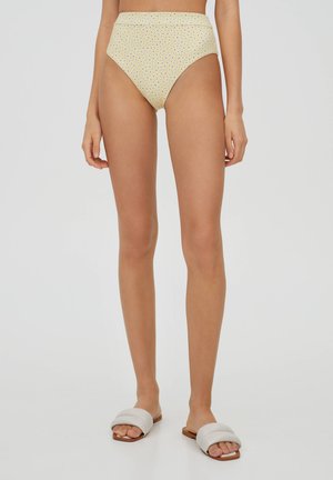 MIT BLUMEN - Bikini bottoms - yellow
