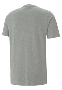 Puma Triko s potiskem - medium gray heather