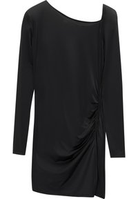 ASYMMETRIC SHORT - Egyenes szabású ruha - black