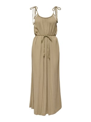 JDY, KLEID JDYLIVA LANGES KLEID - Μάξι φόρεμα - petrified oak