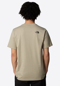 The North Face M SS FINE TEE - Camiseta estampada - clay grey