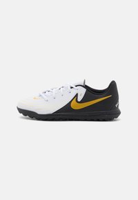 Nike Performance - JR PHANTOM GX II CLUB TF UNISEX - Fußballschuh Multinocken - white/black/metallic gold coin Thumbnail-Bild 1