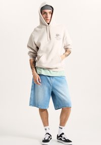 Vans STOCKPILE - Jersey con capucha - light grey