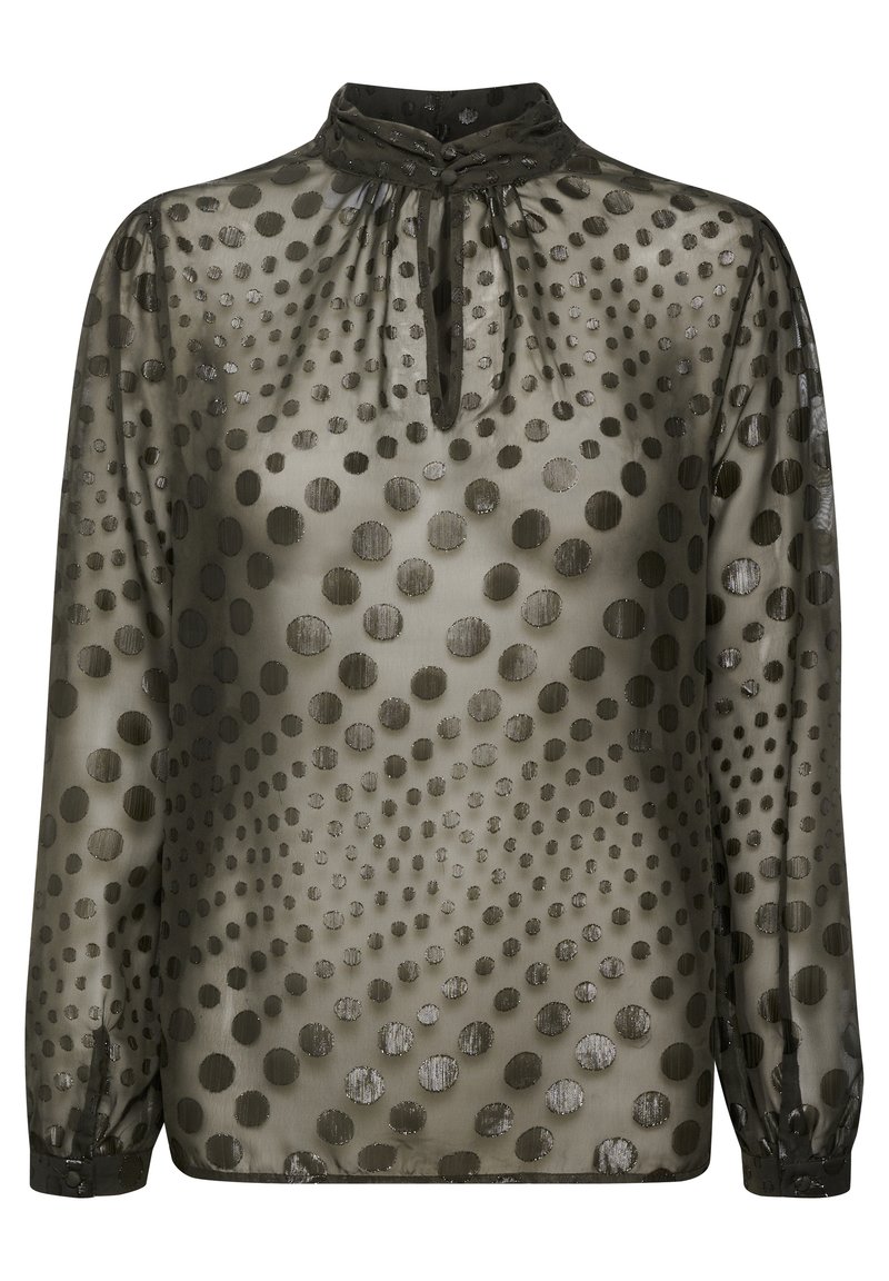 Saint Tropez Blouse gemêleerd zwart