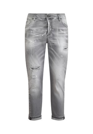 Zúžené džíny - black