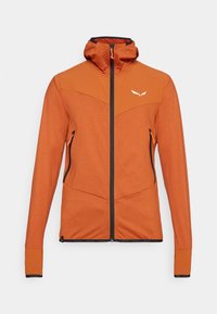 AGNER HYBRID - Outdoorjakke - bombay brown melange