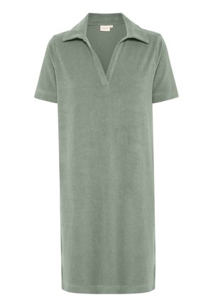 Part Two GIAVANNA - Svetríkové šaty - agave green