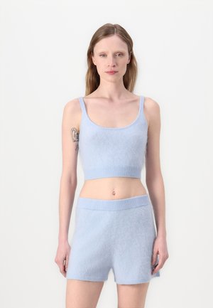 HAIRY - Top - baby blue