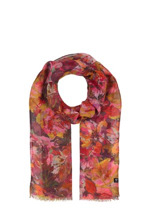 ALLOVER FLORAL PRINT - Scarf - exotic orange